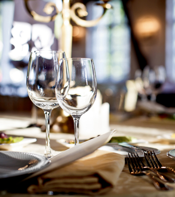 Menu pour banquet